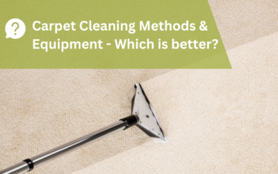 Carpet Cleaning Methods & Equipment – Which is better?