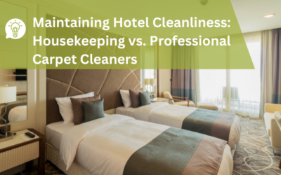 Maintaining Hotel Cleanliness: Housekeeping vs. Professional Carpet Cleaners