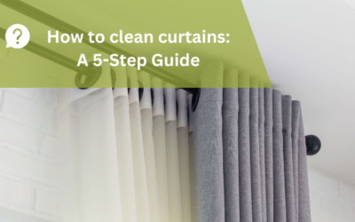 How to clean curtains: A 5-Step Guide